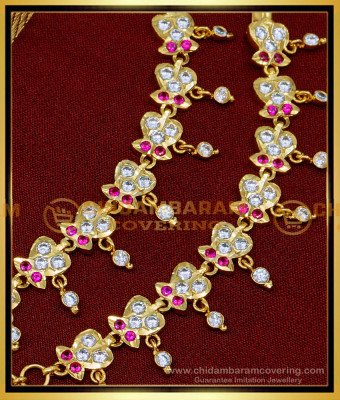 MAT183 - Grand Look Bridal Wear Ruby White Stone Matilu Online