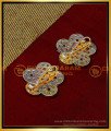 MAT189 - Impon Flower Design Stone Jada Billai Hair Ornaments for Bride