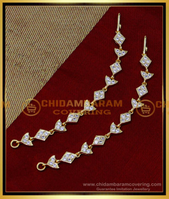 MAT194 - Impon Ear Chain Gold Plated Jewellery Online Shopping