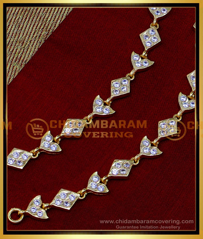 MAT194 - Impon Ear Chain Gold Plated Jewellery Online Shopping