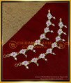 MAT198 - Beautiful Latest Impon Gold Side Ear Chain Design Online 