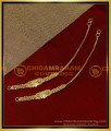 MAT199 - Simple Plain Daily Use Gold Plated Ear Chain Mattil Design