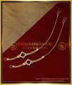 MAT205 - New Design White Stone Gold Plated Mattal for Women 