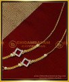 MAT205 - New Design White Stone Gold Plated Mattal for Women 