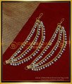 MAT210 - Beautiful Gold Plated Champaswaralu Designs with Pearls Online