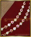 MAT217 - Impon Light Weight Gold Ear Chain Side Maati Designs
