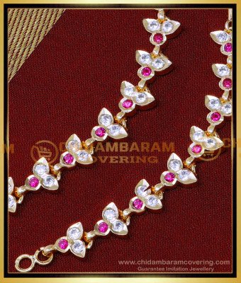 MAT222 - Impon New Gold Ear Chain Design 1 Gram Gold Gold Matilu