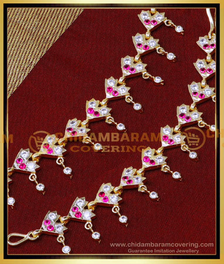 MAT226 - Wedding Jewellery Impon Ear Chain Side Mattal for Earrings