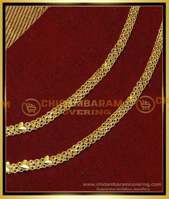 MAT231 - Simple Chain Suthu Mattal Designs Gold Plated Jewellery