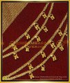 MAT237 - Real Gold Design Double Line Chain Mattal for Wedding