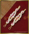 MAT239 - Impon Small Size Straight Stone Gold Ear Matilu Design