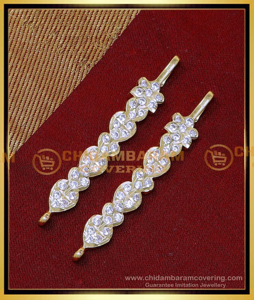 MAT242 - Traditional Gold Look White Stone Matilu New Designs
