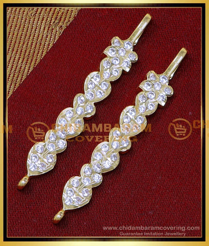 MAT242 - Traditional Gold Look White Stone Matilu New Designs