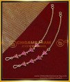MAT250 - Attractive Ruby Stone Matilu New Designs Gold Pattern