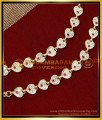 MAT253 - Gold Plated White and Ruby Stone Impon Matilu Designs