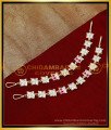 MAT254 - Traditional Gold Ear Chain Designs Stone Mattal Online
