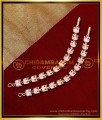 MAT256 - Impon Leaf Model Ear Chain Latest Gold Matilu Designs