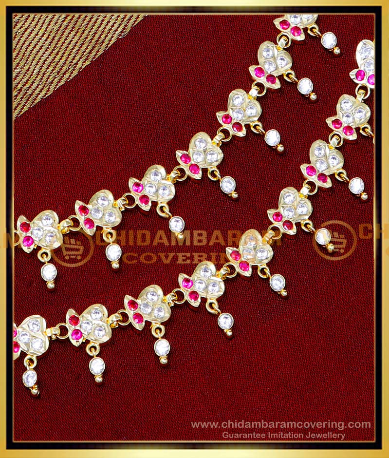 MAT260 - First Quality Gold Plated Ear Chain Designs for Ladies