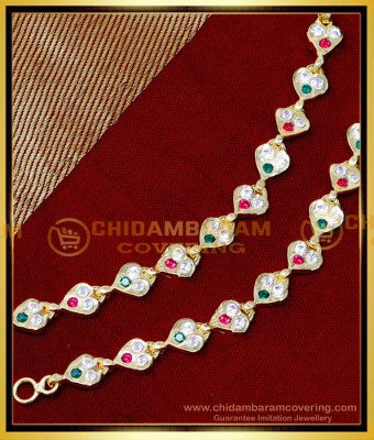 MAT263 - Beautiful Bridal Wear Gold Design Impon Ear Chain Designs