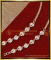 MAT269 - Gold Plated Impon Stone Ear Chain for Heavy Earrings