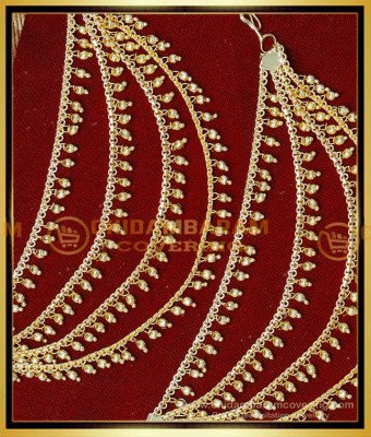MAT271 - Beautiful Bridal Wear 4 Line Gold Plated Mattal Design