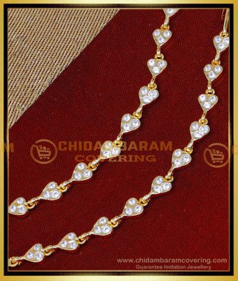 MAT274 - Impon Simple White Stone New Model Gold Matilu Design
