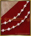 MAT281 - Impon White and Ruby Stone Matilu Design Gold Model