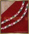 MAT282 - Impon Ad Stone Ear Mattal Designs Gold Plated Jewellery