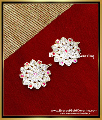 MAT298 - Impon Stone Double Jada Billalu Latest Designs