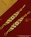 MAT45 - New Model Five Metal Multi Stone Flower Design Short Mattal Gold Plated Jewelry