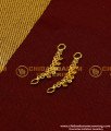 MAT52 - Cute Small Size Side Ear Chain Chidambaram Covering Gold Matilu Design Online