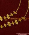 MAT066 - Beautiful Leaf Design Gold Ear Chain One Gram Gold Plated for All Type Earrings