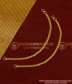 MAT072 - Gold Plated Simple Light Weight Flexible Thin Delhi Chain Ear Chain Mattal Designs Online