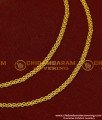 MAT072 - Gold Plated Simple Light Weight Flexible Thin Delhi Chain Ear Chain Mattal Designs Online
