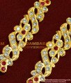 MAT80 - New Fashion Impon Small Impon Matilu Design Gold Ear Chain Panjalogam Jewellery 