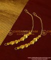 MAT88 - Latest Matilu Designs Gold Forming Ear Chain Enamel Finish Leaf Model Mattal Online