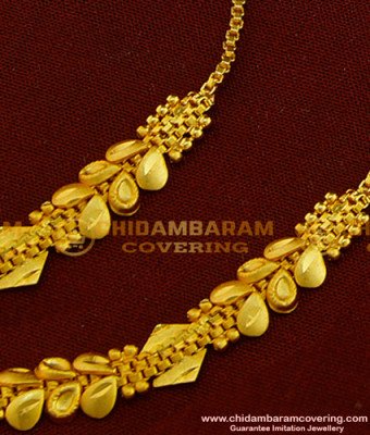 MAT89 - Stunning Gold Latest Ear Chain Designs Gold Forming Side Mattal Online