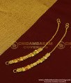 MAT97 - Latest Matilu Designs Gold Forming Enamel Finish Ear Chain Mattal Online
