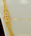 MCHN105 - Trendy 30 Inches Impon Mugappu Double Chain Gold Plated Guarantee Jewellery Online