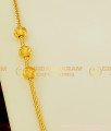 MCHN109 - Buy Latest Gold Plated Plain Golden Balls Mugappu Design Low Price Online