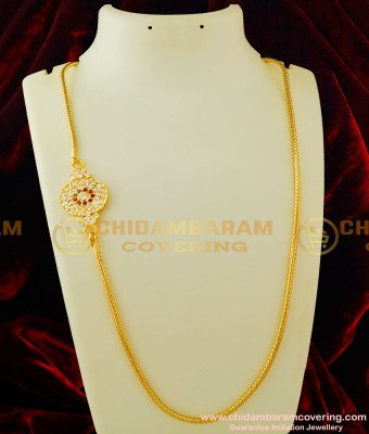 MCHN126 - Traditional Impon Round Mugappu With Thali Kodi Chain Design Buy Online Shopping