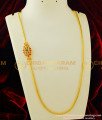 MCHN144 - Trendy Red and Green Kemp Stone Modern Mugappu Design with Thali Chain Design For Female 