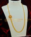 MCHN156 - New Model Ruby Stone Peacock Mugappu Design Side Pendant Thali Chain for Female 