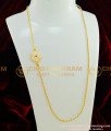 MCHN160 - Latest Round Flower Impon Mugappu Design with Chain Imitation Jewellery