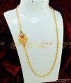 MCHN198 - 24 Inches Latest Fashion Beautiful Designer Multi Stone Big Size Mugappu with Thali Chain Online