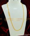 MCHN205 - Trendy Gold Plated Thali Kodi Chain Ad Spiral Design Mugappu Chain Indian Imitation Jewellery