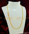 MCHN207 - New Model Multi Stone Twisted Mugappu Guaranteed Murukku Thali Chain with Mugappu Designs Online