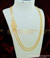 MCHN221 - Traditional Impon Rattai Vadam Chain Side Locket Mugappu Chain Impon Jewellery Online