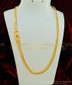 MCHN266 - Traditional Gold Plated Impon Multi Stone Mugappu with Double Chain Buy Online
