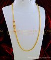 MCHN278-LG - 30 Inches Unique Collection Thali Chain Tri Colour Stone Mugappu One Gram Gold Mopu Chain Online